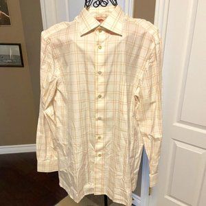 Kiton Men's Button Front Dress Shirt Sx XXL EUC